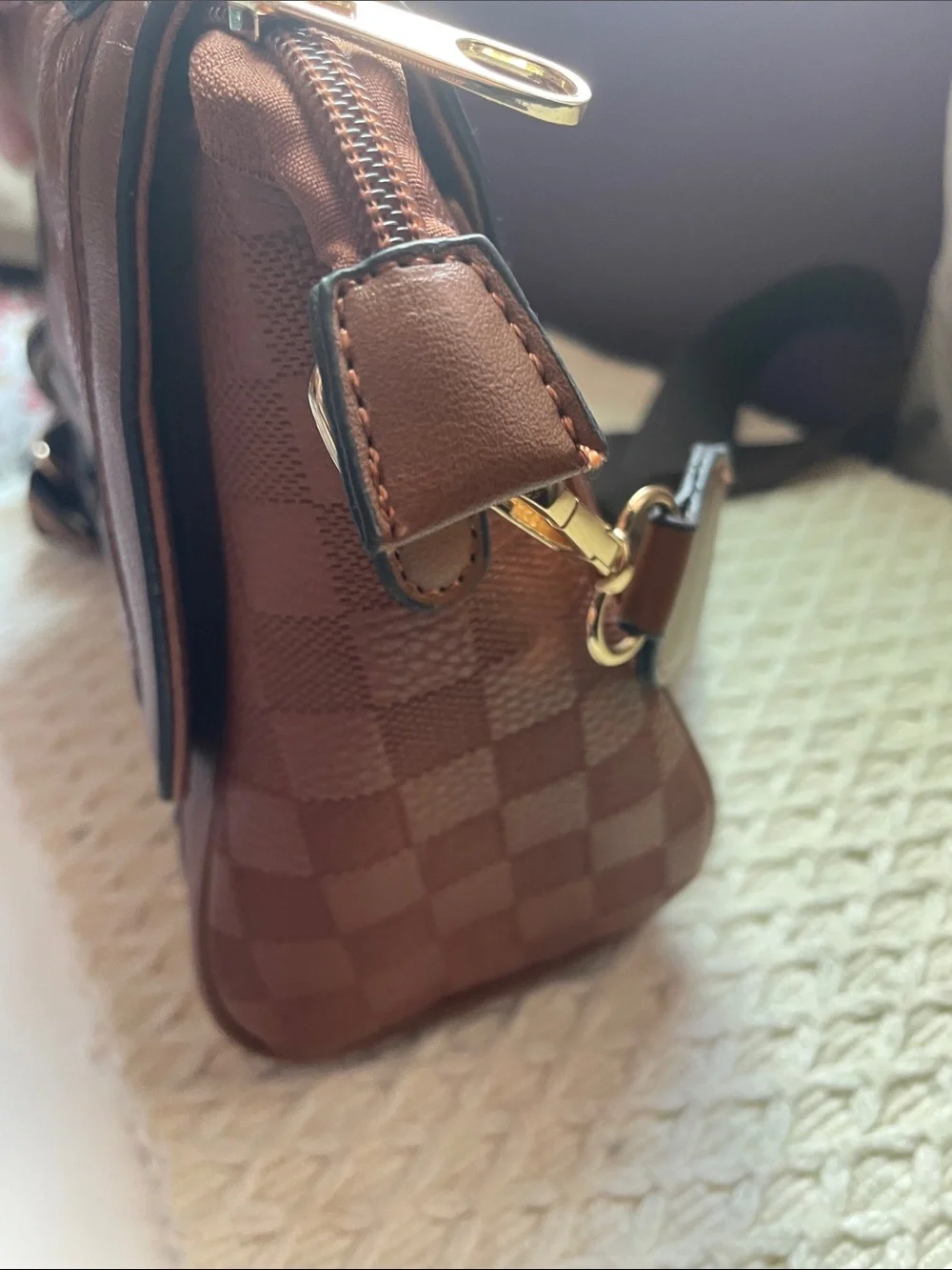 JOLENE COUTURE QUILTED SATCHEL